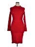 Unbranded Solid Red Cocktail Dress Size XL - photo 1