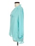 Laundry by Shelli Segal Teal 3/4 Sleeve Blouse Size M - photo 5