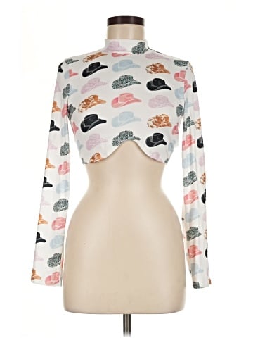 Nylon Apparel Long Sleeve Blouse (view 1)