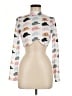 Nylon Apparel Ivory Long Sleeve Blouse Size M - photo 1