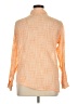 C.L.C. 100% Cotton Color Block Orange Long Sleeve Button-Down Shirt Size XL - photo 2