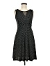 En Focus Studio Polka Dots Black Casual Dress Size 6 - photo 1