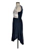 Left Coast by Dolan Argyle Blue Casual Dress Size XS - photo 5
