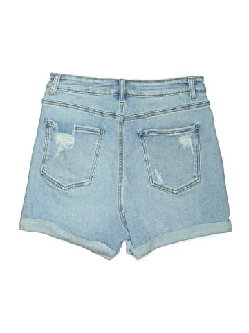 Wax Jean Denim Shorts (view 2)