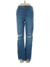 Madewell Hearts Blue Jeans Size 23 waist - photo 1
