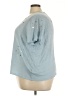 Soft Surroundings Blue Short Sleeve Top Size 3X - photo 5