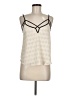 Astr 100% Polyester Ivory Tank Top Size M - photo 1