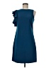 Julia Jordan Solid Blue Casual Dress Size 6 - photo 1