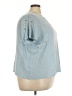 Soft Surroundings Blue Short Sleeve Top Size 3X - photo 4