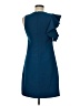 Julia Jordan Solid Blue Casual Dress Size 6 - photo 2