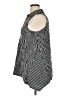 Soma 100% Modal Stripes Black Sleeveless Button-Down Shirt Size XL - photo 5