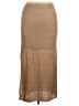 MIOU MUSE Tan Casual Skirt Size M - photo 1