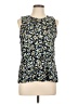 Chaus Blue Sleeveless Blouse Size L - photo 1