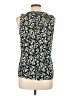 Chaus Blue Sleeveless Blouse Size L - photo 2