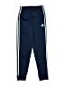 Adidas 100% Polyester Blue Track Pants Size 10 - 11 - photo 1