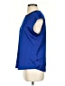 Eva Longoria Blue Short Sleeve Top Size S - photo 5