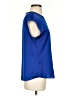 Eva Longoria Blue Short Sleeve Top Size S - photo 4