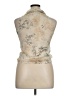 Krizia Ivory Sleeveless Blouse Size EU 46 / US 16 - photo 2