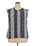 Elle 100% Polyester Blue Sleeveless Blouse Size XXL - photo 1