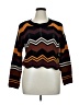 Full Circle Trends With Love 100% Acrylic Chevron-herringbone Brown Pullover Sweater Size XL - photo 1