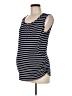 Smallshow Blue Sleeveless Top Size Med Maternity - photo 1