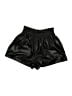 Elan 100% Polyester Metallic Black Shorts Size M - photo 2