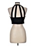 Sequin Hearts Black Sleeveless Top Size 9 - photo 2