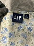 Gap 100% Rayon Blue Short Sleeve Blouse Size S - photo 7