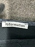 Reformation Solid Black Casual Skirt Size 2 - photo 4