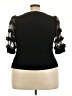 Left Coast by Dolan Black 3/4 Sleeve Top Size 3X - photo 2