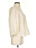 Max Studio 100% Cotton Ivory 3/4 Sleeve Blouse Size XS - photo 4