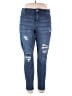 Maurices Solid Blue Jeans Size 20 - photo 1