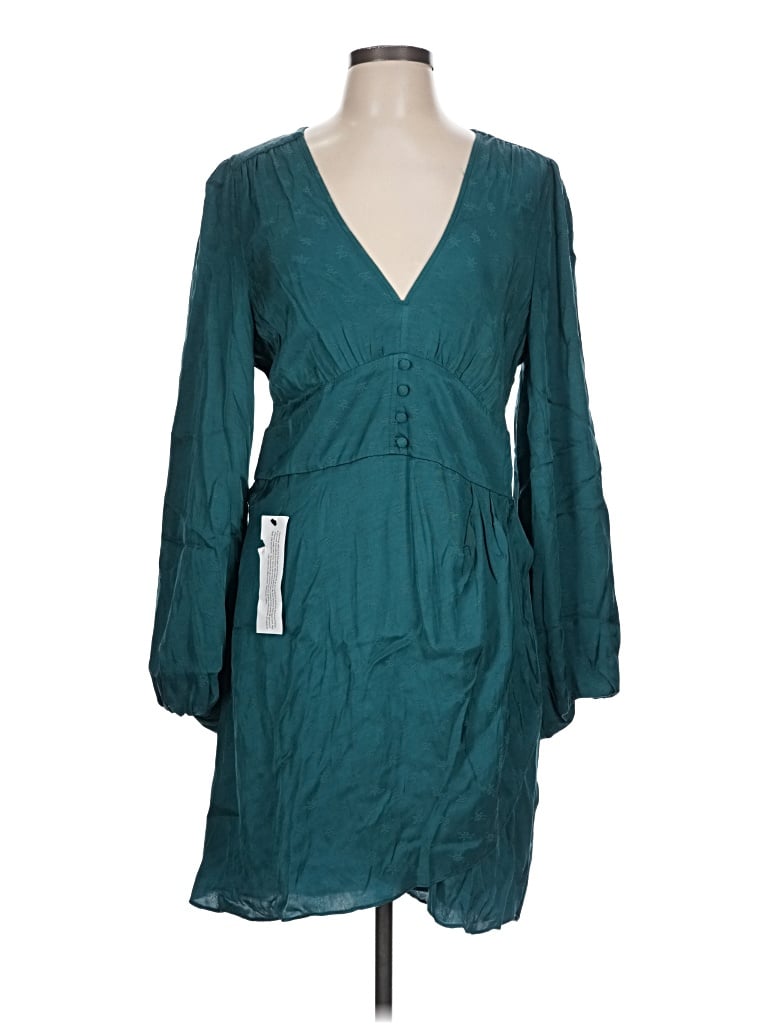 Topshop Casual Dress In Green