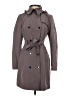 Calvin Klein Gray Trenchcoat Size S - photo 1