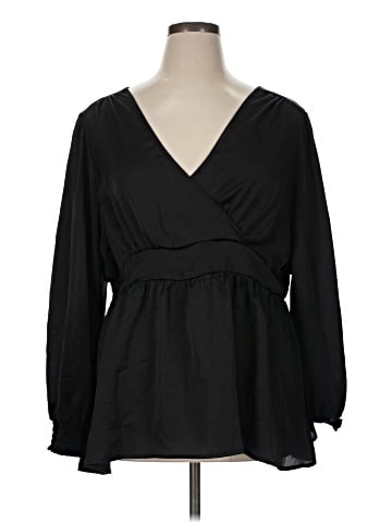 Torrid Long Sleeve Blouse (view 1)