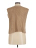 MIOU MUSE Tan Sweater Vest Size M - photo 2