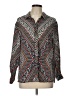 Tolani Print Gray Long Sleeve Blouse Size L - photo 1