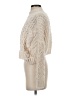 Pol 100% Polyester Ivory Turtleneck Sweater Size S - photo 5