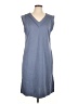 Grecerelle Solid Gray Casual Dress Size L - photo 1