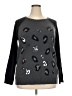 Jaclyn Smith 100% Acrylic Animal Print Gray Pullover Sweater Size XXL - photo 1