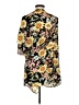 Maurices 100% Polyester Floral Yellow 3/4 Sleeve Blouse Size M - photo 2