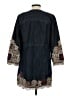 Chico's Paisley Blue Denim Jacket Size S - photo 2