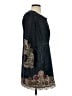 Chico's Paisley Blue Denim Jacket Size S - photo 4