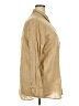 Gap 100% Linen Solid Tan Long Sleeve Button-Down Shirt Size XXL - photo 4