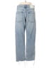 Zara 100% Cotton Hearts Blue Jeans Size 4 - photo 2