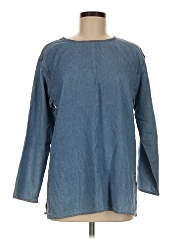 Newport News Long Sleeve Blouse (view 1)