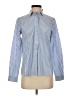Madewell Stripes Blue Long Sleeve Button-Down Shirt Size S - photo 1