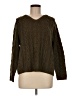 Denim & Co Brown Pullover Sweater Size M - photo 1