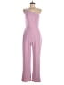 Crystal Sky Solid Purple Jumpsuit Size M - photo 1