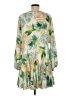 Gianni Bini 100% Polyester Tropical Green Casual Dress Size M - photo 2